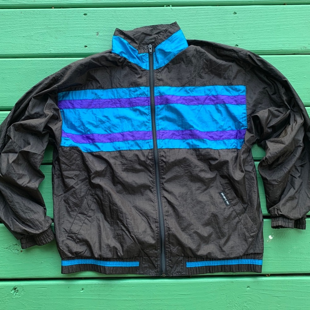 Members Only Lightweight Windbreaker Jacket Size S